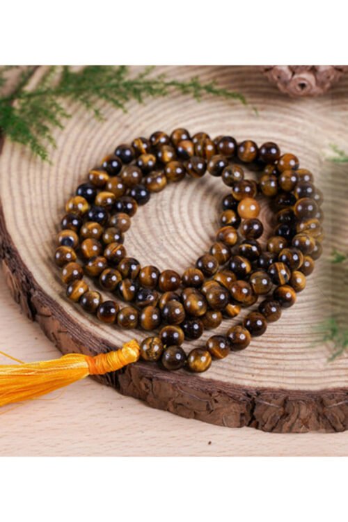 Tiger Eye Mala 108 Beads